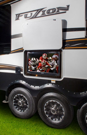 keystone fuzion toy hauler, fuzion toy haulers