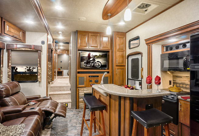 Keystone Fuzion Toy Haulers More Than A Garage Windish Rv