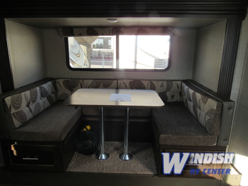 Forest River Cherokee Grey Wolf Travel Trailer Dinette