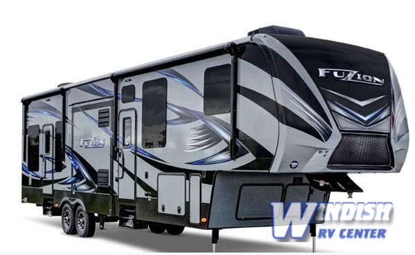 Keystone Fuzion Fifth Wheel Toy Hauler