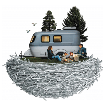 Windish RV Airstream Nest Travel Trailer nest