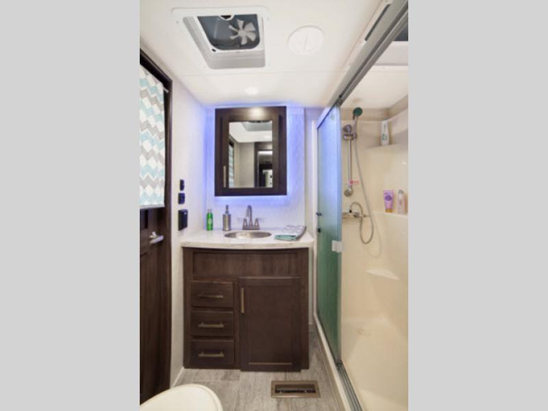 bathroom raptor toy hauler