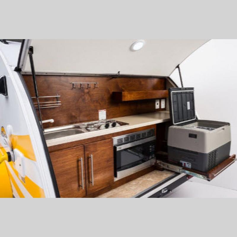 Tag Teardrop Travel Trailer kitchen