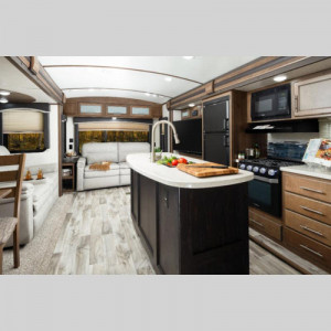 Cougar Half Ton Series Travel Trailer Interior