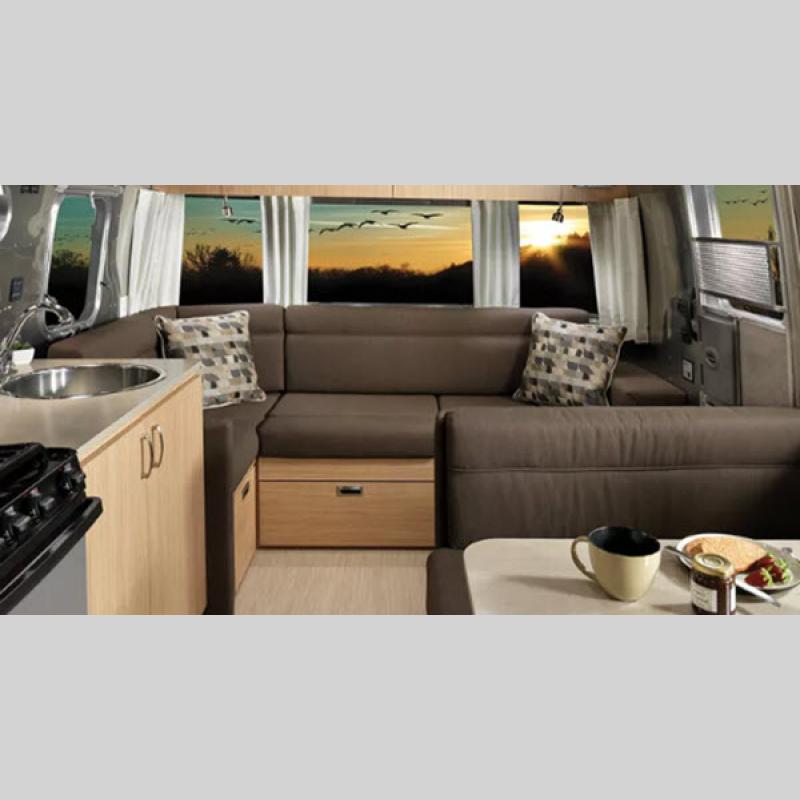 Airstream Flying Cloud Interior Couch