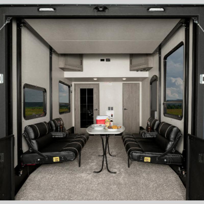 Keystone RV Carbon Fifth Wheel Toy Hauler Garage
