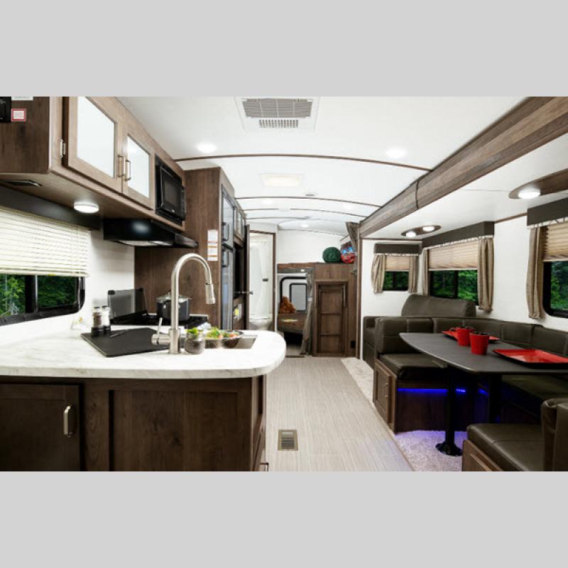 Keystone Passport Travel Trailer Interior