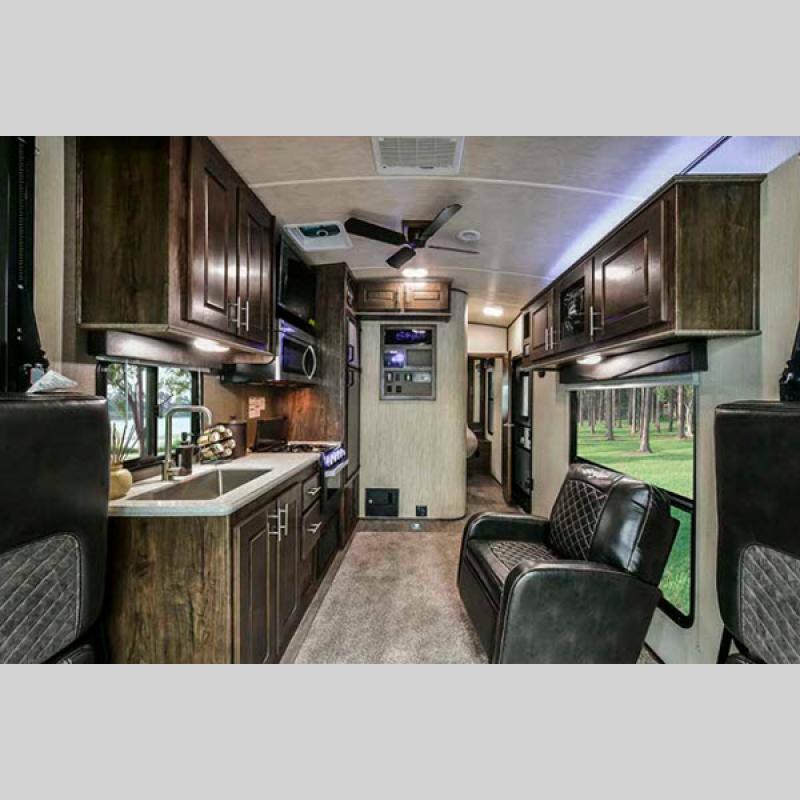 Cruiser Stryker Toy Hauler Interior