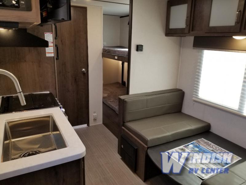 Keystone Passport Travel Trailer Interior