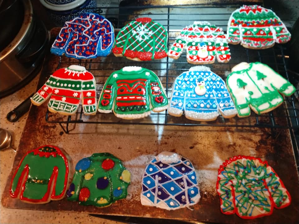 Ulgy Sweater Cookies